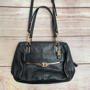 COACH 25169 MADISON LEATHER MADELINE SATCHEL